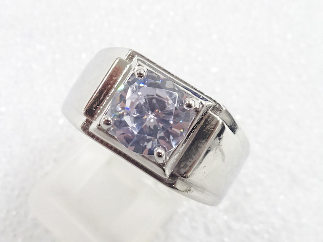 クリスタル　指輪(17.5号)